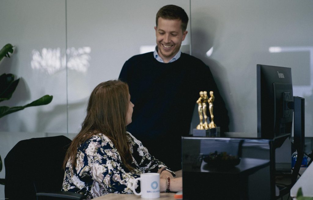 SRC team in the office