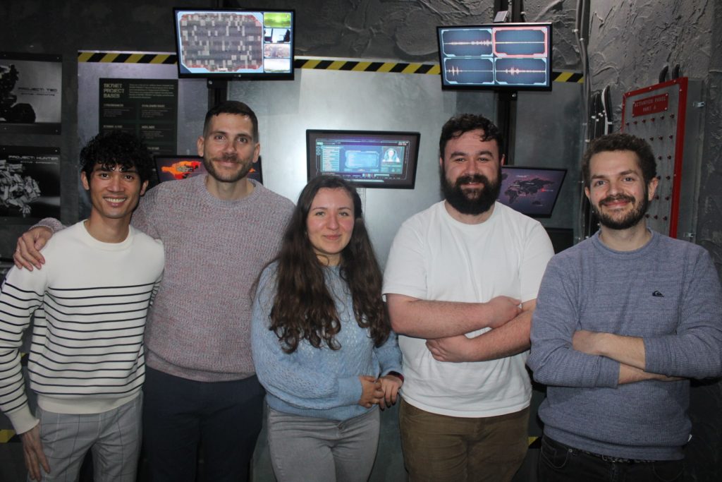 SRC-Search team escape room in Amsterdam