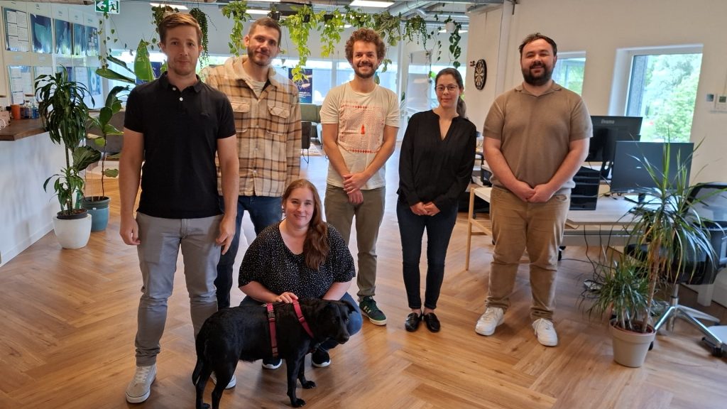 SRC-Search team in the office HQ